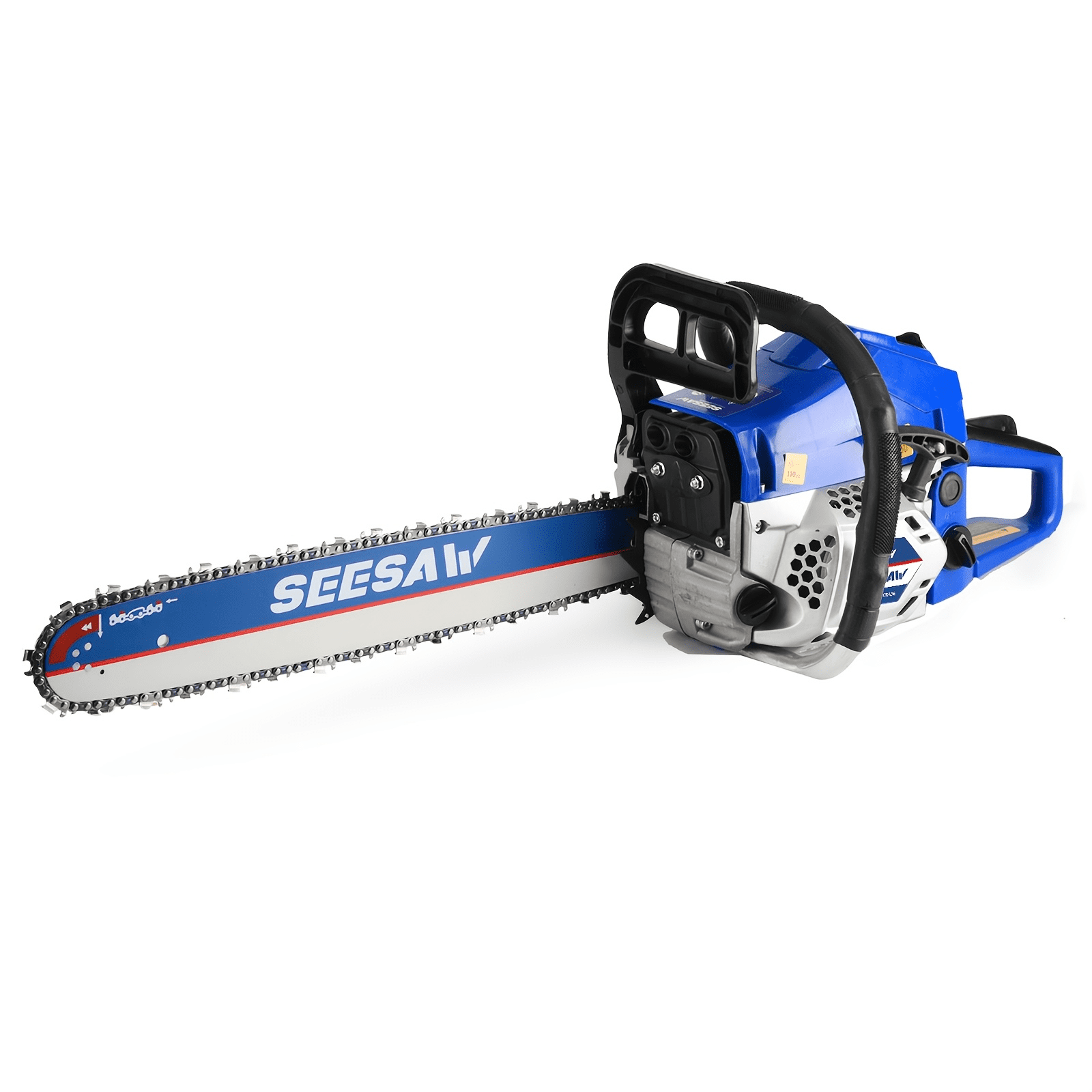 20 inch blue gasoline chainsaw