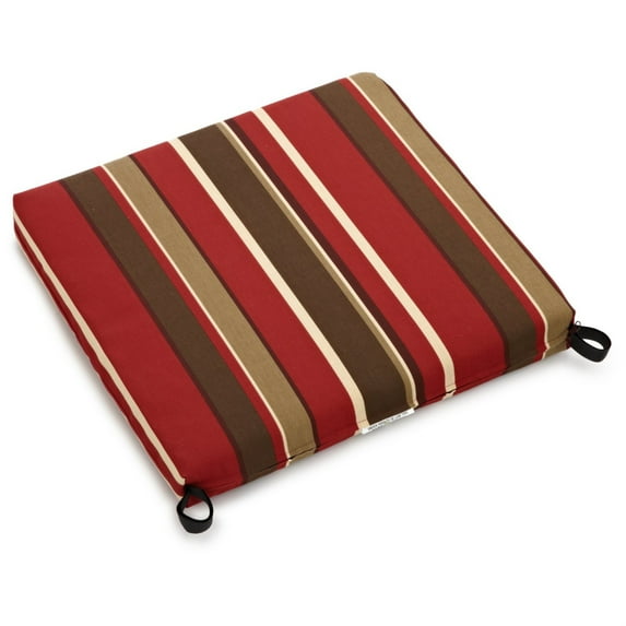 Blazing Needles 20-inch by 19-inch Spun Polyester Chair Cushion