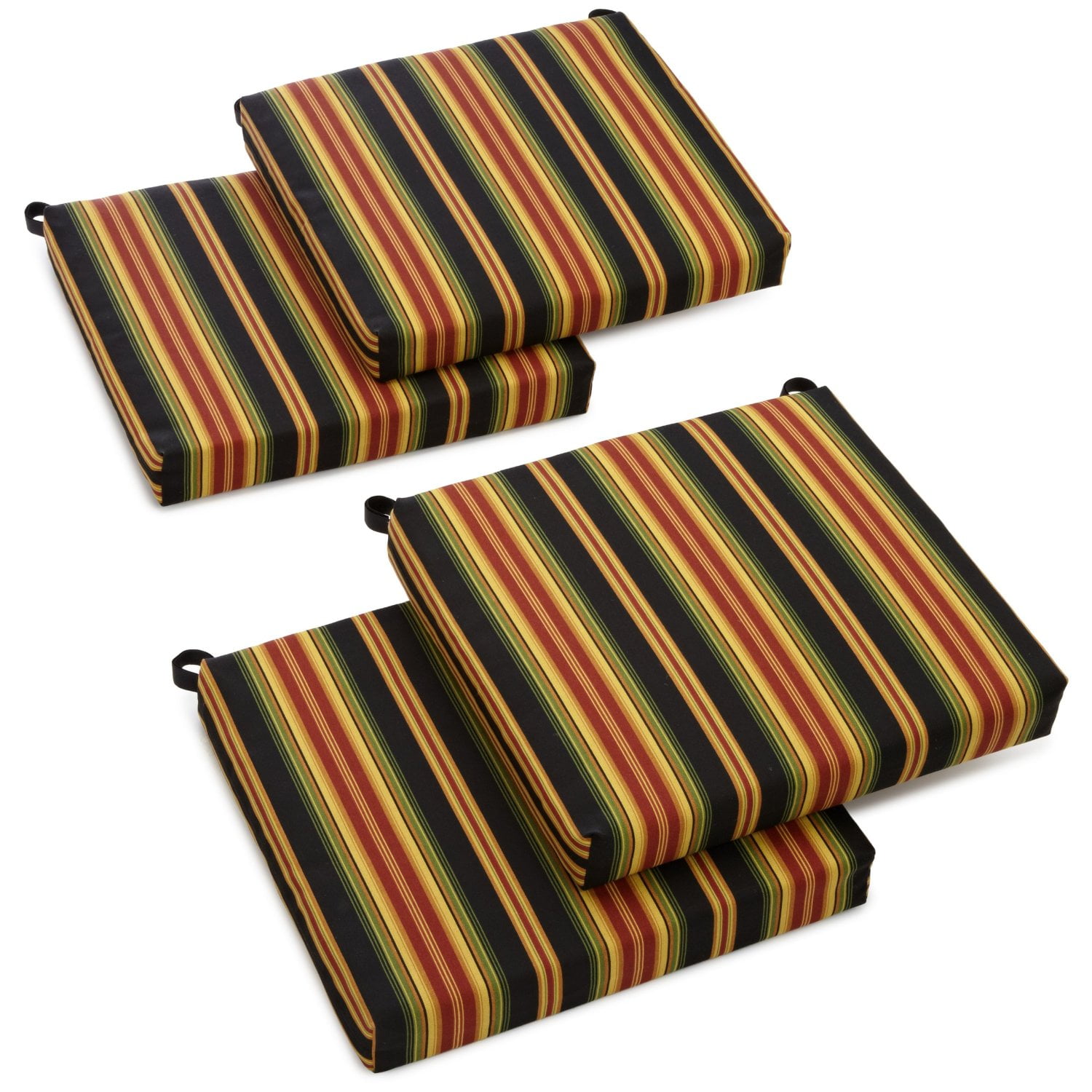 Blazing Needles Outdoor All Weather UV Resistant 4 Piece Patio