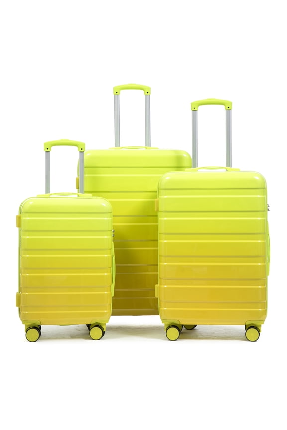 20 inches Luggage on Sale, Waterproof Portable Carryon Suitcase with TSA Lock, Portable Lightweight ABS Luggage with Rolling Wheels, Spinner Suitcase for Traveling, Navy Blue, S13385