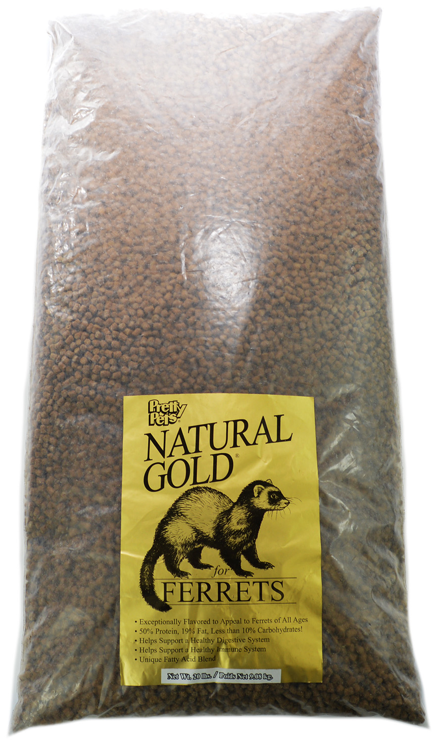 20 lb Pretty Pets Natural Gold Ferret Food Daily Diet - image 1 of 2