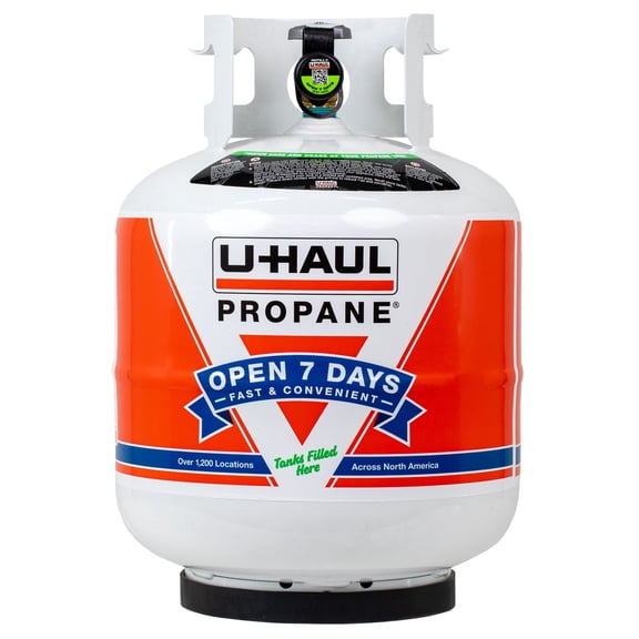 20-lb Steel Propane Tank (5 Gallon) - Empty, No gauge included