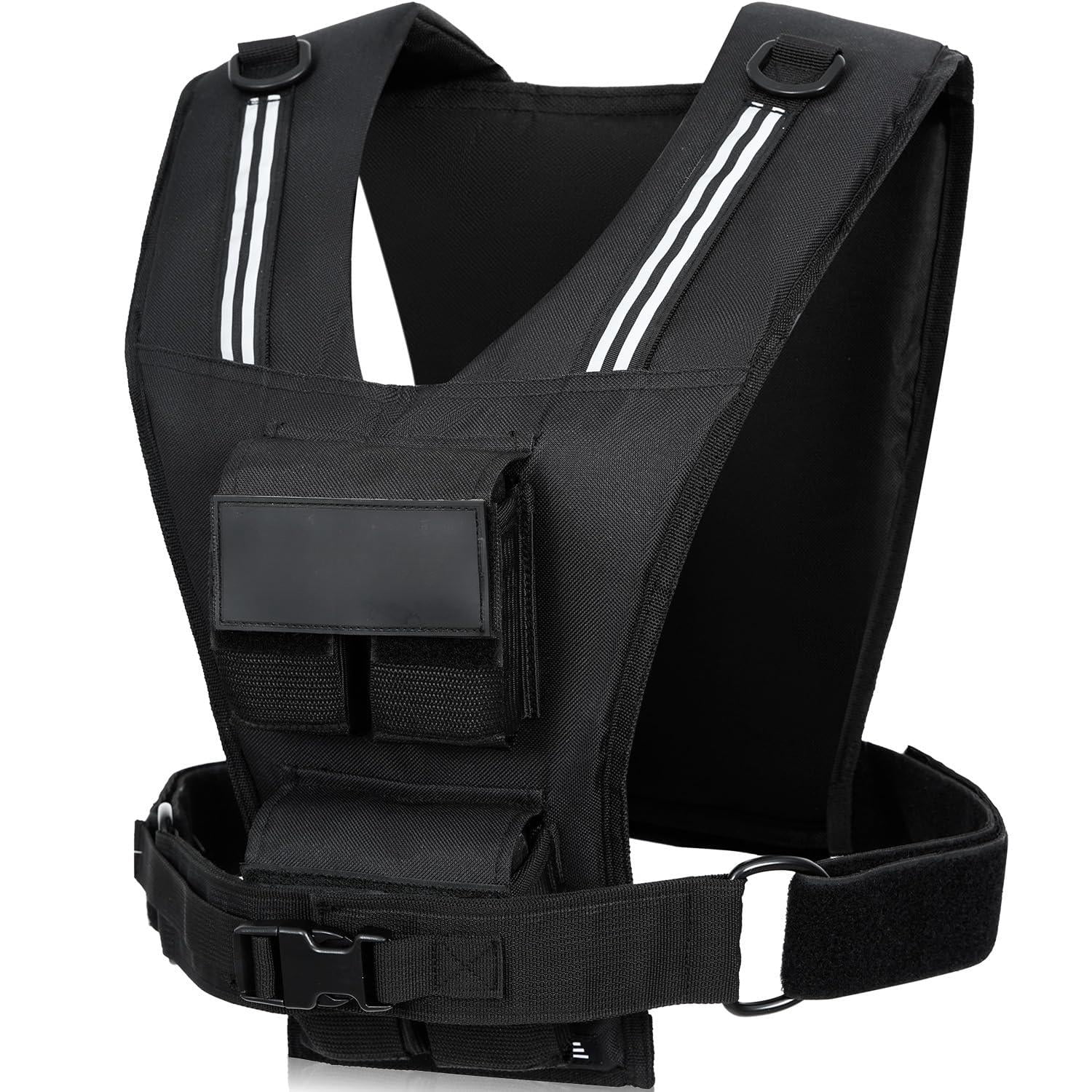 20 lb Weighted Vest Adjustable Fitness Vest for Walking Running Strength Training