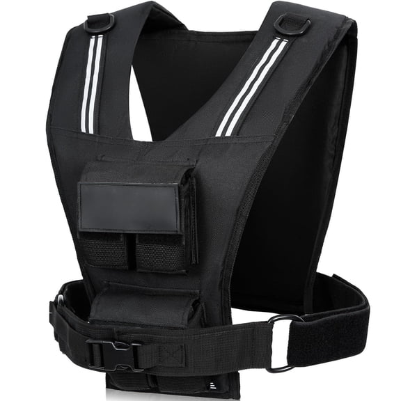 20 lb Weighted Vest Adjustable Fitness Vest for Walking Running Strength Training