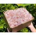thumbnail image 1 of 20 lb Wholesale Box Lot of Natural Rough Rose Quartz Crystals (Raw Love Stone), 1 of 8