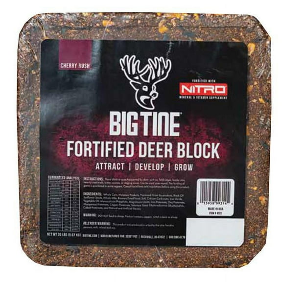 20 lbs Deer Block Pet Food