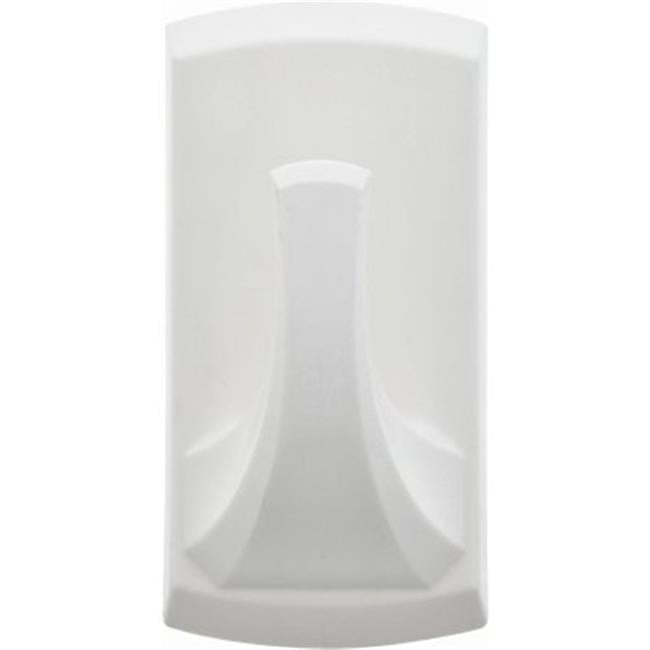 20 lbs High & Mighty Plastic Hook - White, 2 Piece
