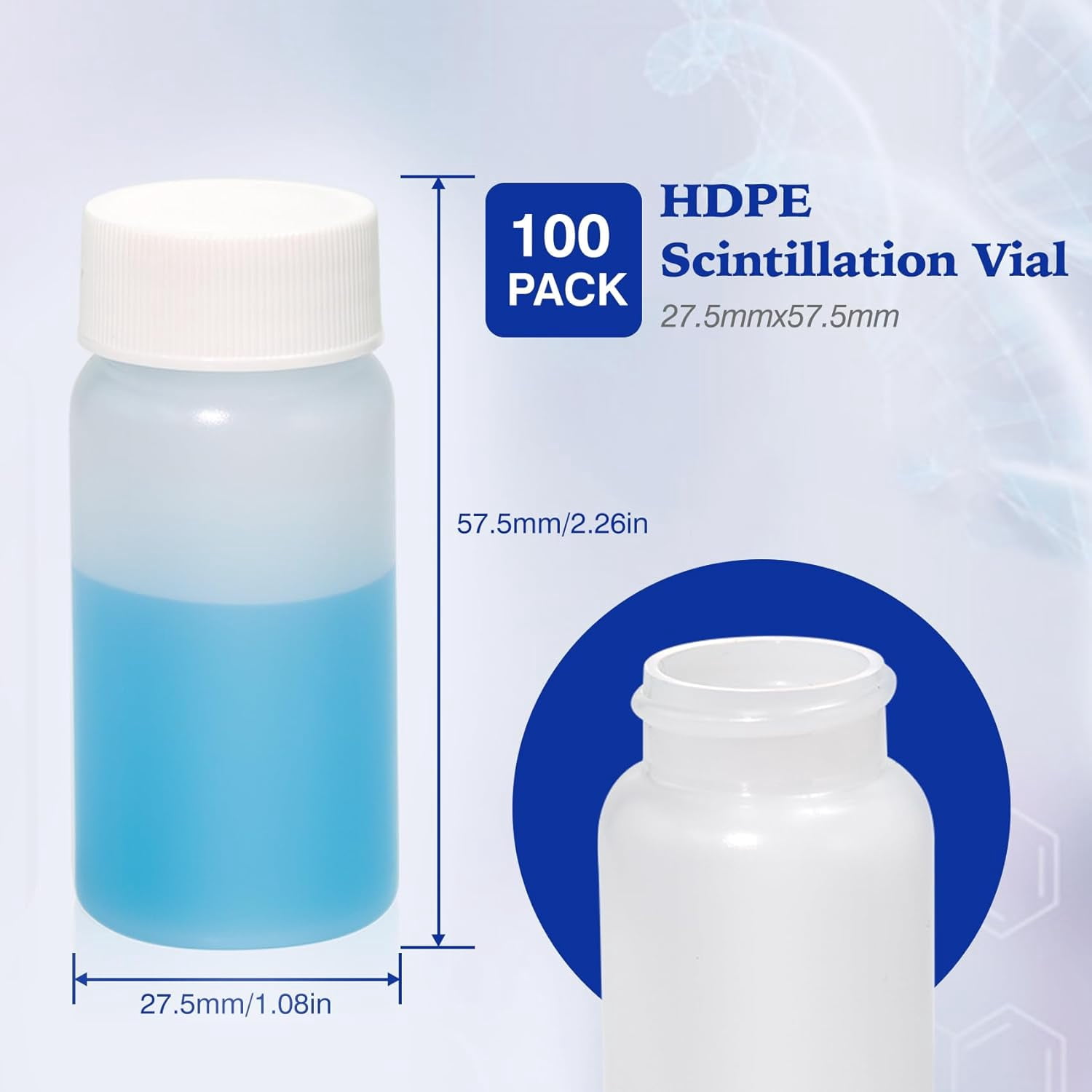 20 Ml Scintillation Vials