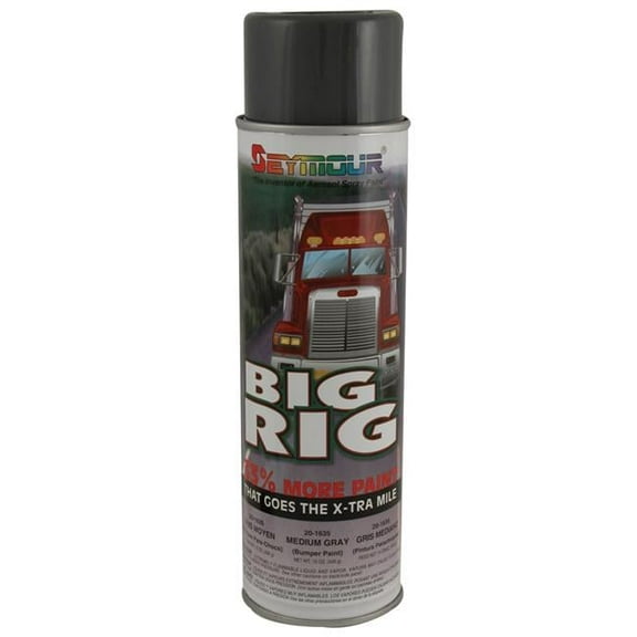 20 oz Big Rig Professional Coatings, Medium Gray Primer - Pack of 6