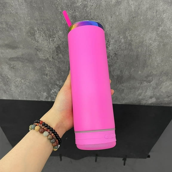 20 oz Music Speaker Tumbler Sip & Jam On-The-Go