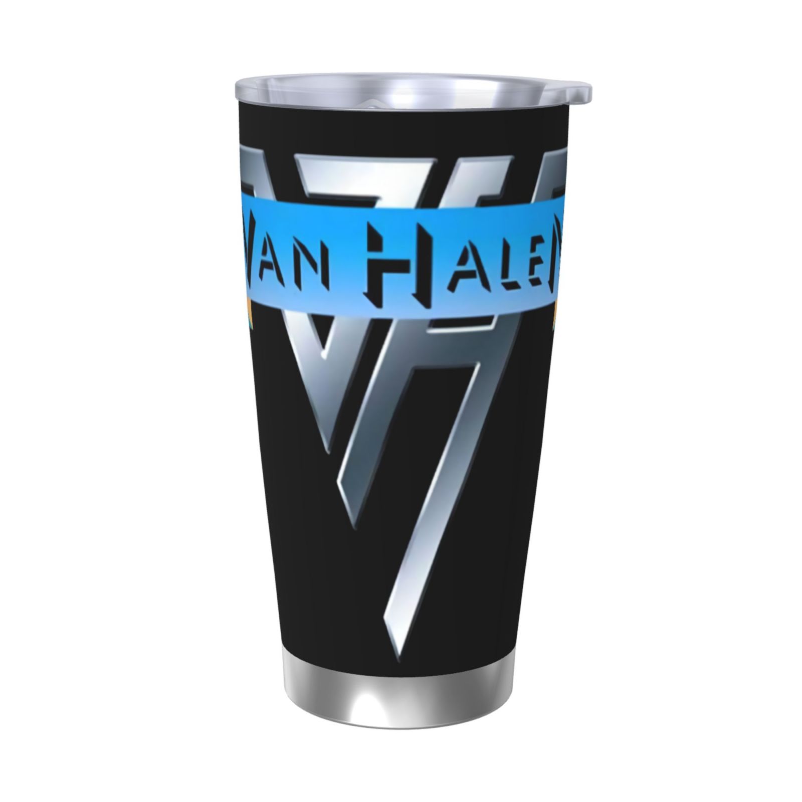 20 oz Car Tumbler Insulated Coffee Cup with Lid for Van.1986 Halen