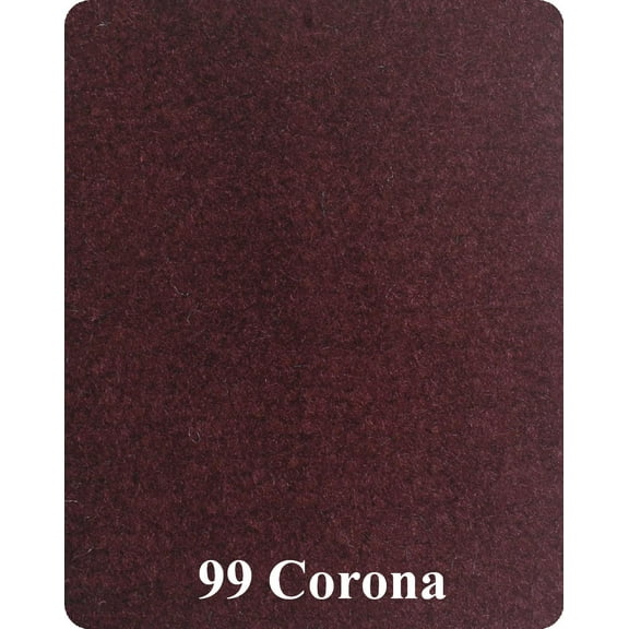 20 oz Cut Pile Boat Carpet - Corona / Burgundy - 8.5' x 5'