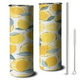 thumbnail image 1 of 20 oz Double Insulated Coffee Tumbler with LeakProof Lid Lemon Skinny Tumbler for Housewarming Wedding Birthday Gift, 1 of 7
