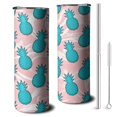 thumbnail image 1 of 20 oz Double Wall Cups with LeakProof Lid Pineapple () Water Bottle for Mountain Halloween Fishing Christmas, 1 of 7