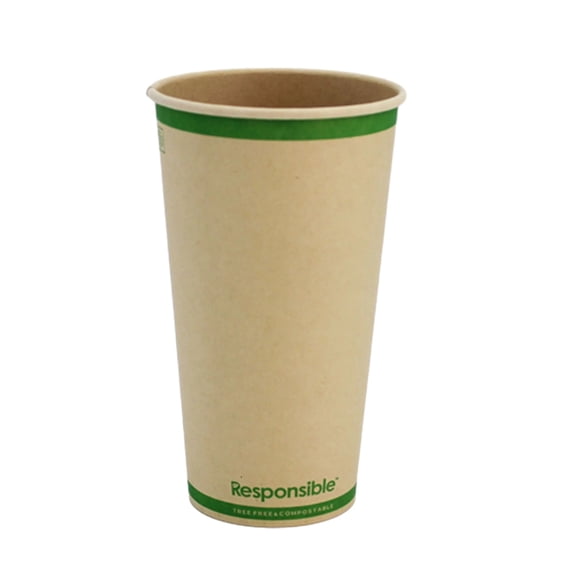 20 oz Hot Cups | Tree-Less™ Compostable Paper