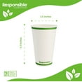 thumbnail image 1 of 20 oz Hot Cups | Tree-Less™ Compostable Paper, 1 of 3