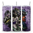 thumbnail image 1 of 20 oz Insulated Double Wall Stainless Steel Tumbler with Spill Proof Lid and Reusable Straw, Water Bottle Coffee, TeamFan Fan Team Mascot Football Cup Mug Tumbler (Baltimore), 1 of 5