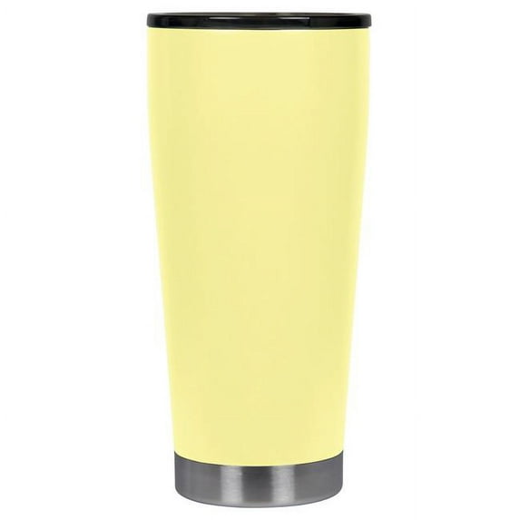 20 oz Lemon Drop Tumbler with Smoke Cap