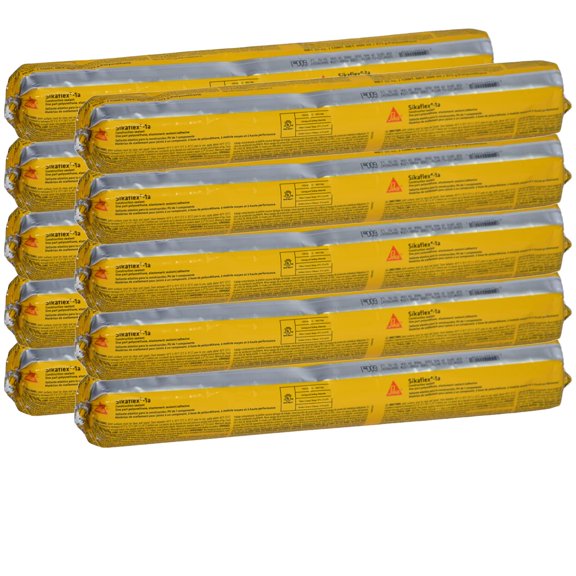 20 oz Sausage Limestone, Pack of 10. One Component, Elastomeric, Non Sag, Polyurethane Concrete and Masonry Joint Sealant for Vertical and Horizontal Joints