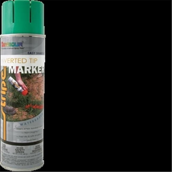 20 oz Seymour 20-655 Stripe Safety Green Water-Based Inverted Marker Spray Paint