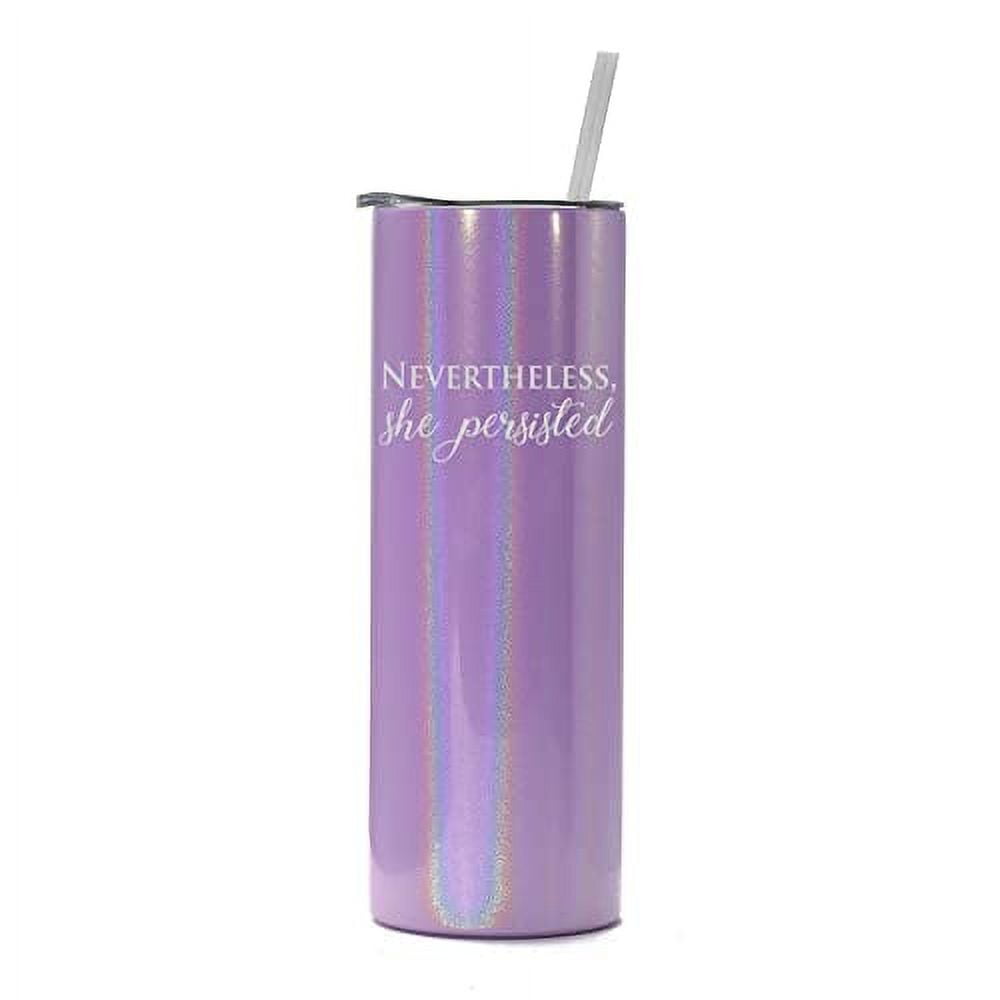 Kigai Plain Pastel Violet Solid Color Tumbler with Lid and Straw, Insulated  Stainless Steel Tumbler …See more Kigai Plain Pastel Violet Solid Color