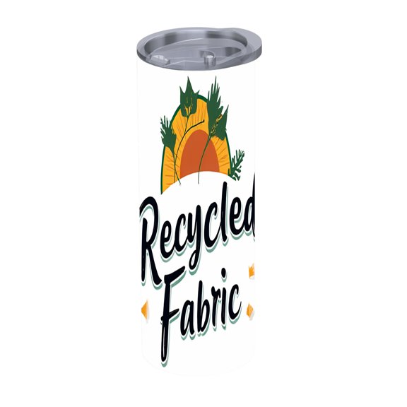 20 oz Stainless Steel Insulated Tumbler - Eco-Friendly Design with Leaf & Sun Pattern Reusable Travel Mug with Lid & Straw for Home Office & Car