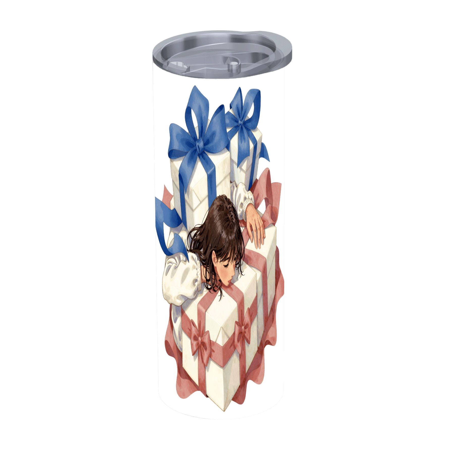 20 oz Stainless Steel Insulated Tumbler - Whimsical Gift Box Design ...