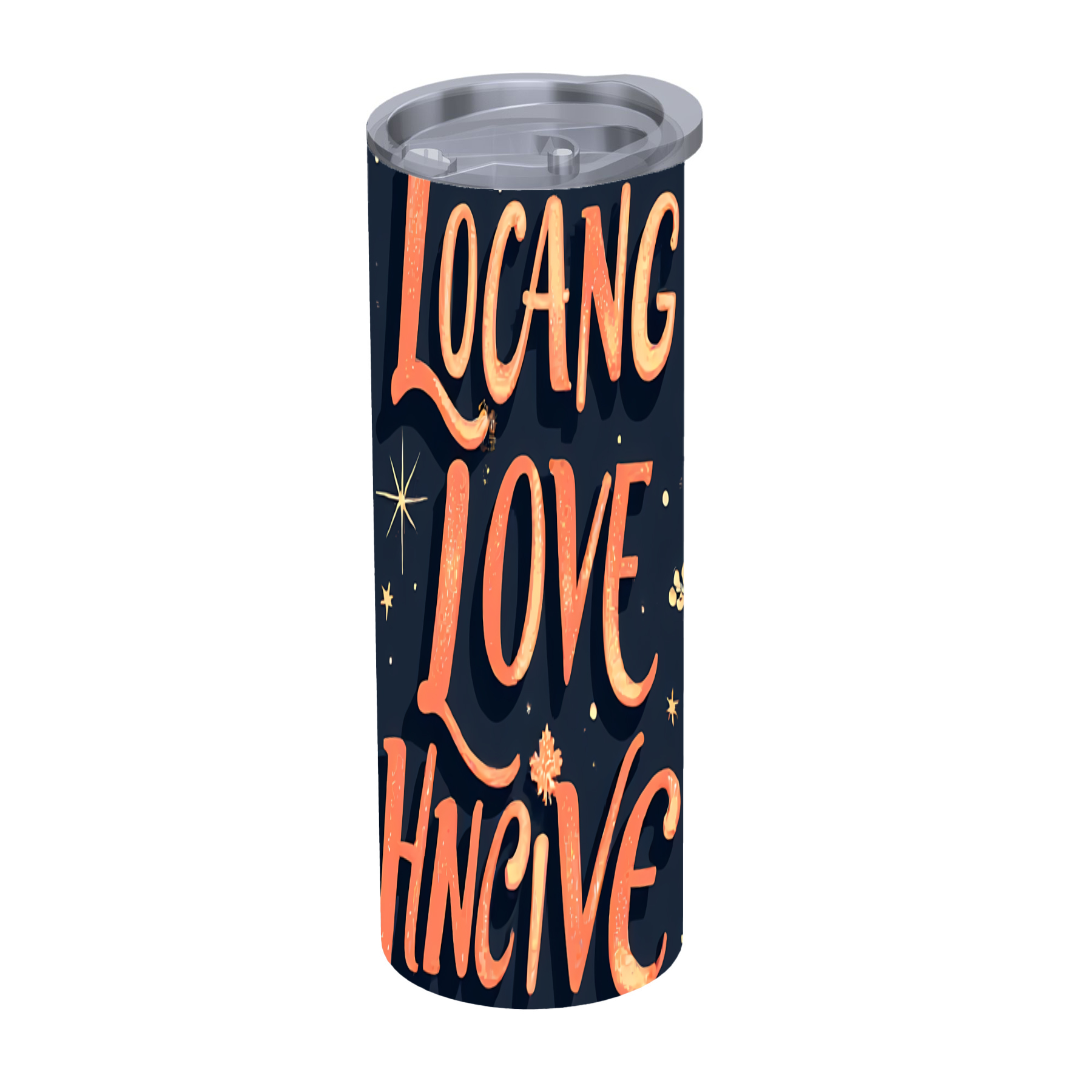 20 oz Stainless Steel Insulated Tumbler with Whimsical Starry Design ...