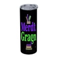 20 oz Stainless Steel Insulated Tumbler with Colorful ' Merdt Gragn ...