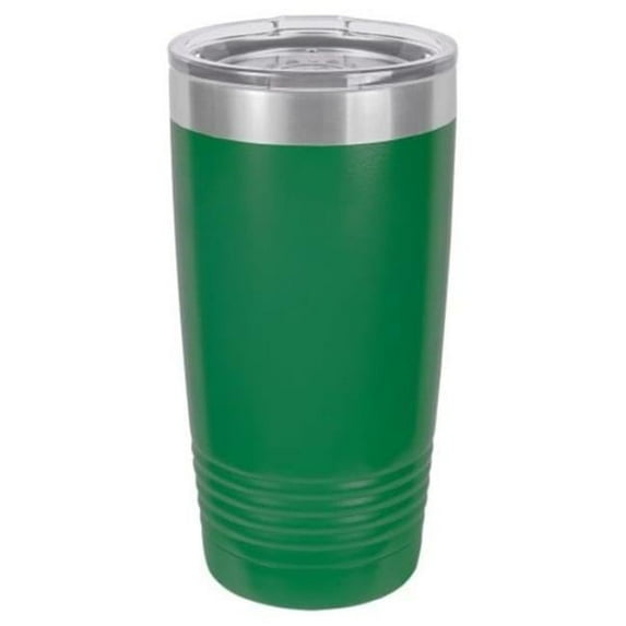 20 oz Stainless Steel Polar Camel Tumblers with Lid, Green