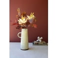thumbnail image 1 of Kalalou Tall Cream Ceramic Decorative Pitcher, 13-inch Height, Tabletop Decor, 1 of 2