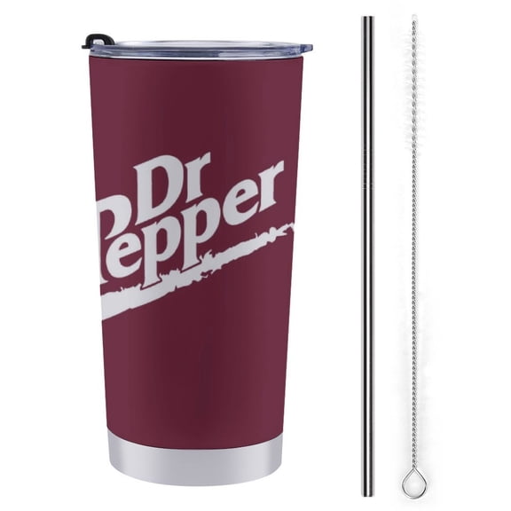 20 oz Stainless Steel Vacuum Insulated Tumbler W/MagSlider Lid Reusable Cold Drink Cup for Home Office and Travel