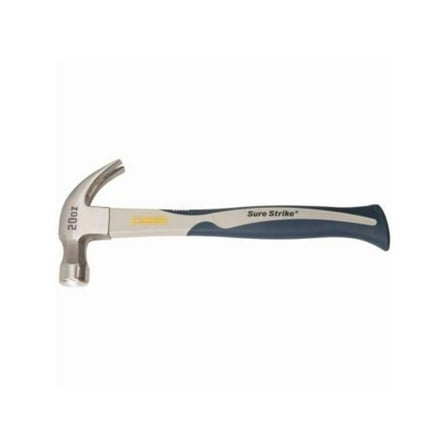 20 oz SureStrike Curved Claw Hammer with Ergonomic Carbon Fiber Handle