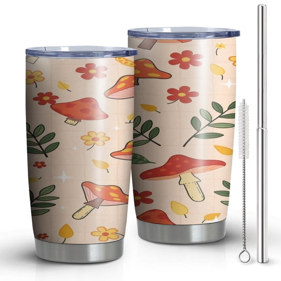 20 oz Travel Mug Travel Coffee Mugs with Straw,Thermal with Lids for Hot and Cold Drinks for Daughter Son