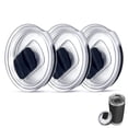 thumbnail image 1 of 20 oz Tumbler Lid for Yeti，3 Pack Replacement Lids Compatible with YETI 20 oz Tumbler, 10/24 oz Mug & 10 oz Lowball，Dishwasher Safe & BPA Free, 1 of 8