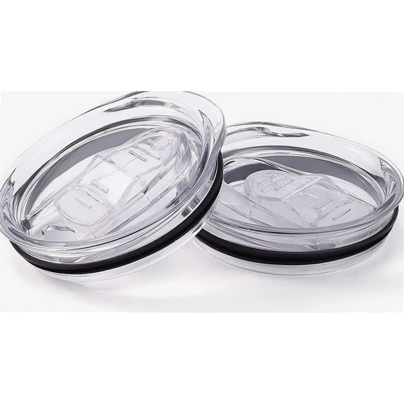 20 oz Tumbler Replacement Lids Spill Proof Splash Resistant Lids fit Yeti Rambler, Old Style RTIC Coffee Tumbler Lids Replacement, BPA Free(2 Pack)
