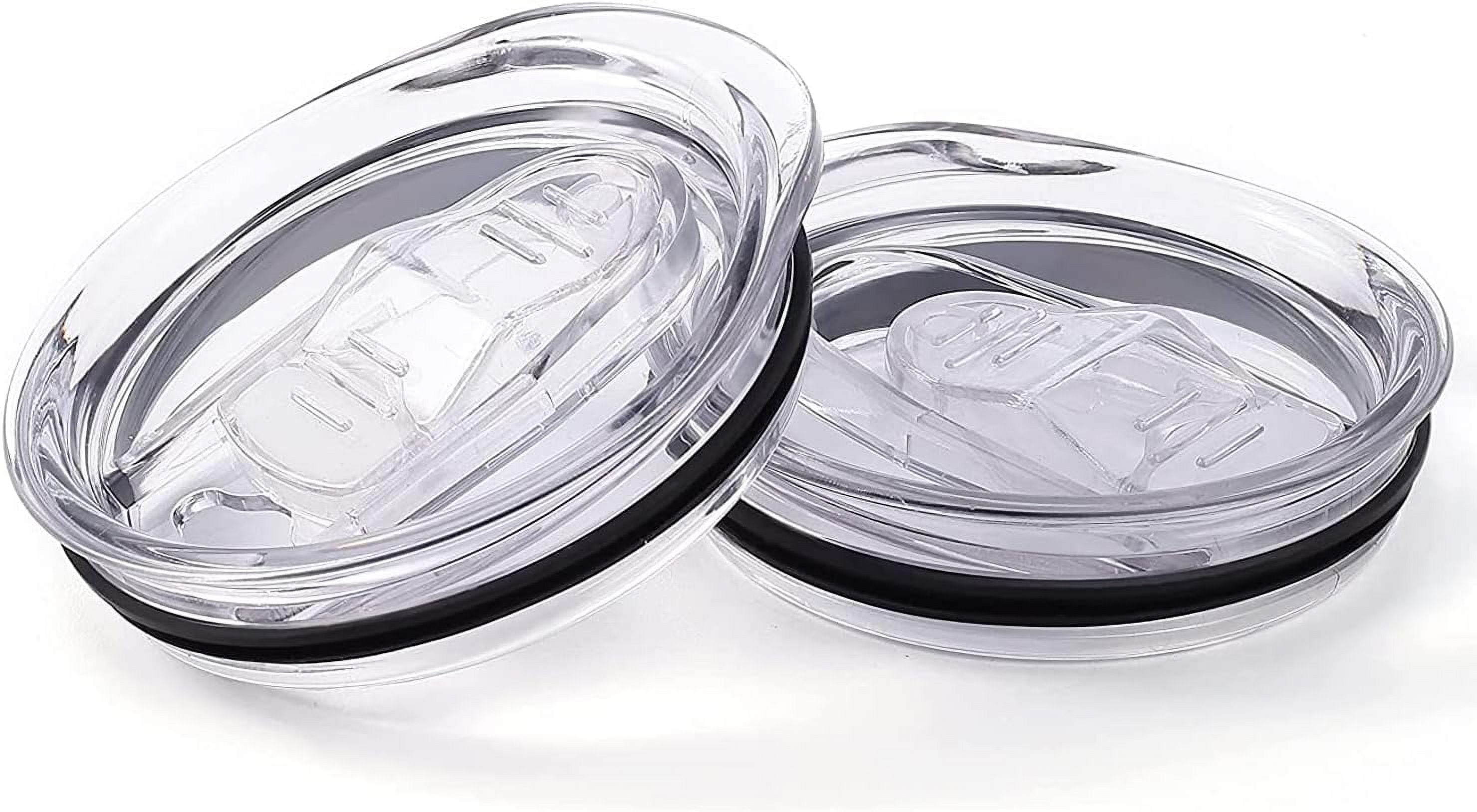 2 Pack 15oz 20oz Replacement Lids For Skinny Tumblers, BPA-Free, Fits 2.7" Inner Diameter