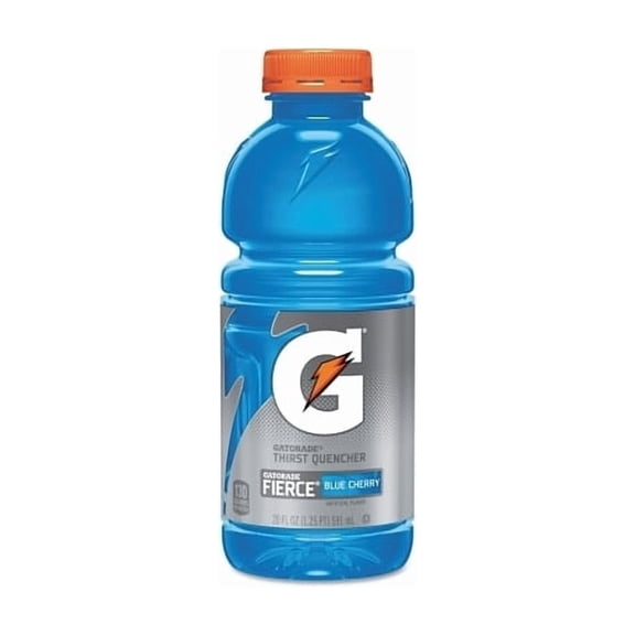 20 oz Wide Mouth Bottle, Fierce Blue Cherry