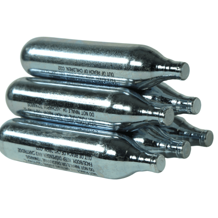 20 pack 12 Gram Unthreaded CO2 Industrial Gas