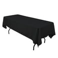 thumbnail image 1 of 20 pack 60"×126" Seamless 100% Polyester Tablecloths 25 COLORS Wholesale Wedding", (Color: Black), 1 of 1