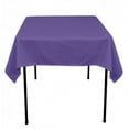 thumbnail image 1 of 20 pack 60"x 60" Square Overlay Tablecloth 100% polyester Wholesale Wedding", (Color: Purple), 1 of 1