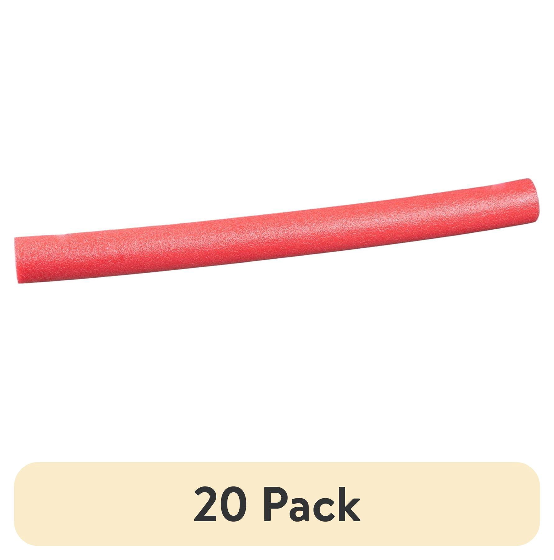 (20 pack) Big Joe Mega Swim Pool Noodle (Single Unit), Red, 48 inches long, 4 inches wide