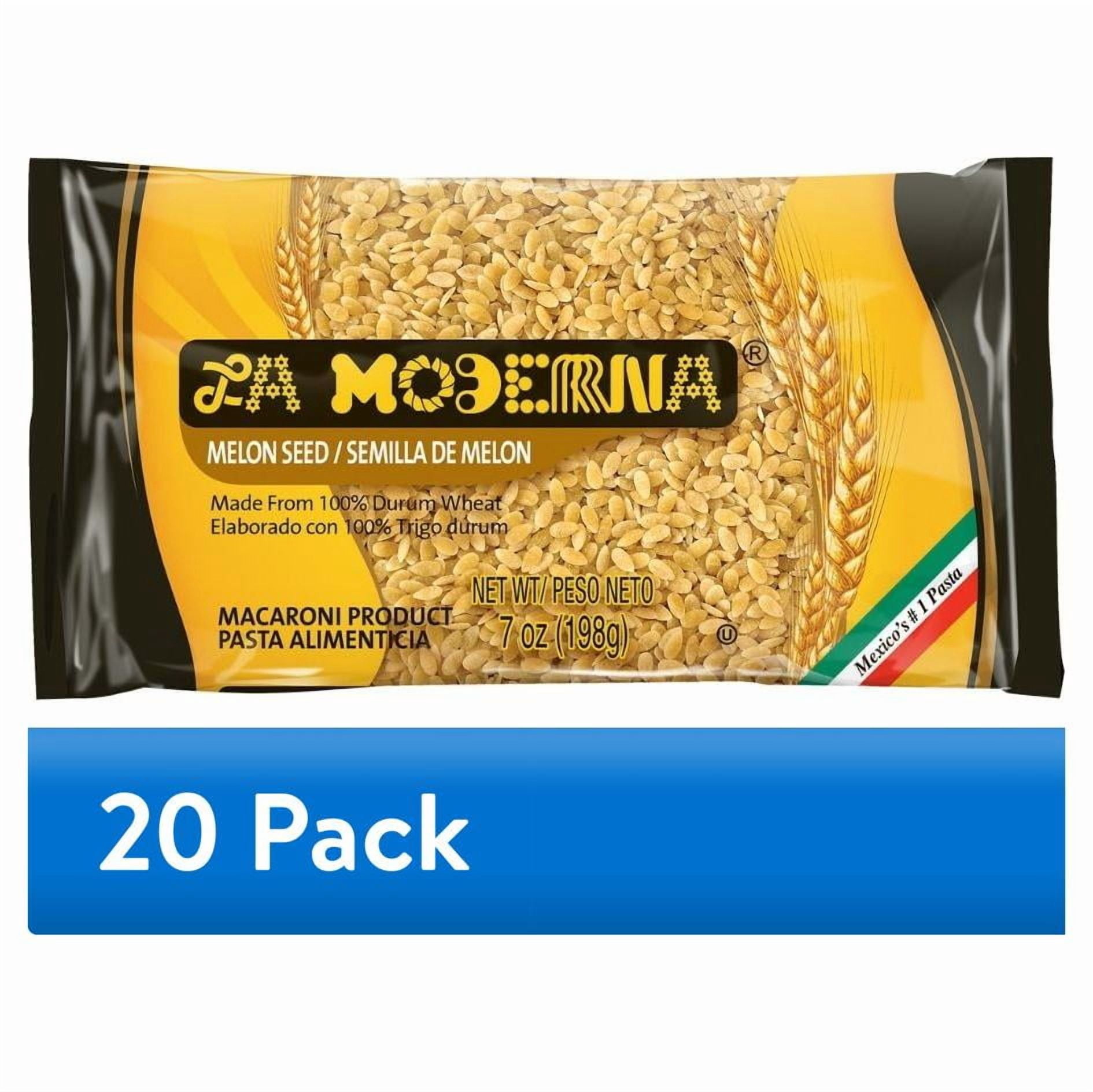 20 pack) La Moderna Melon Seed Pasta, 7 oz - Walmart.com
