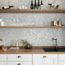 20 pack White 12.1 in. x 12.1 in. Polished Mother of Pearl Abalone Wall Mosaic Tile (20.33 sq. ft./case)