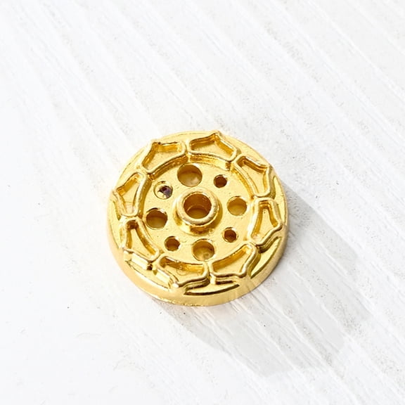 20 pc Alloy Incense Burners Lotus Incense Holders Home Office Teahouse Zen Supplies Golden 20x5mm