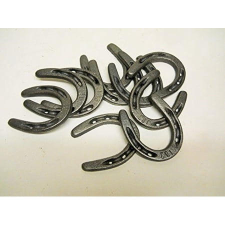 20 pc Cast Iron Horseshoes for Decorating and Crafts W/ Collectible Token