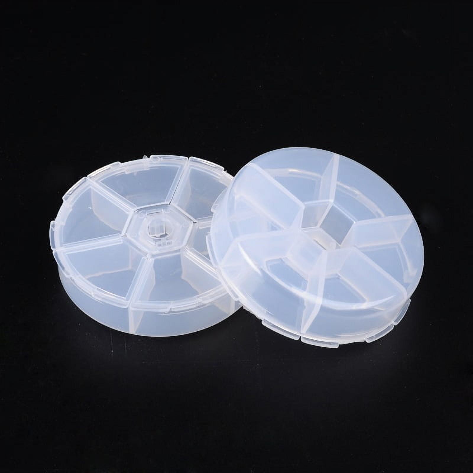 20 pc Plastic Bead Containers Flip Top Bead Storage Jewelry Box for ...