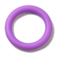 thumbnail image 1 of 20 pc Silicone Beads Ring Medium Orchid 65x10mm Hole: 3mm, 1 of 2