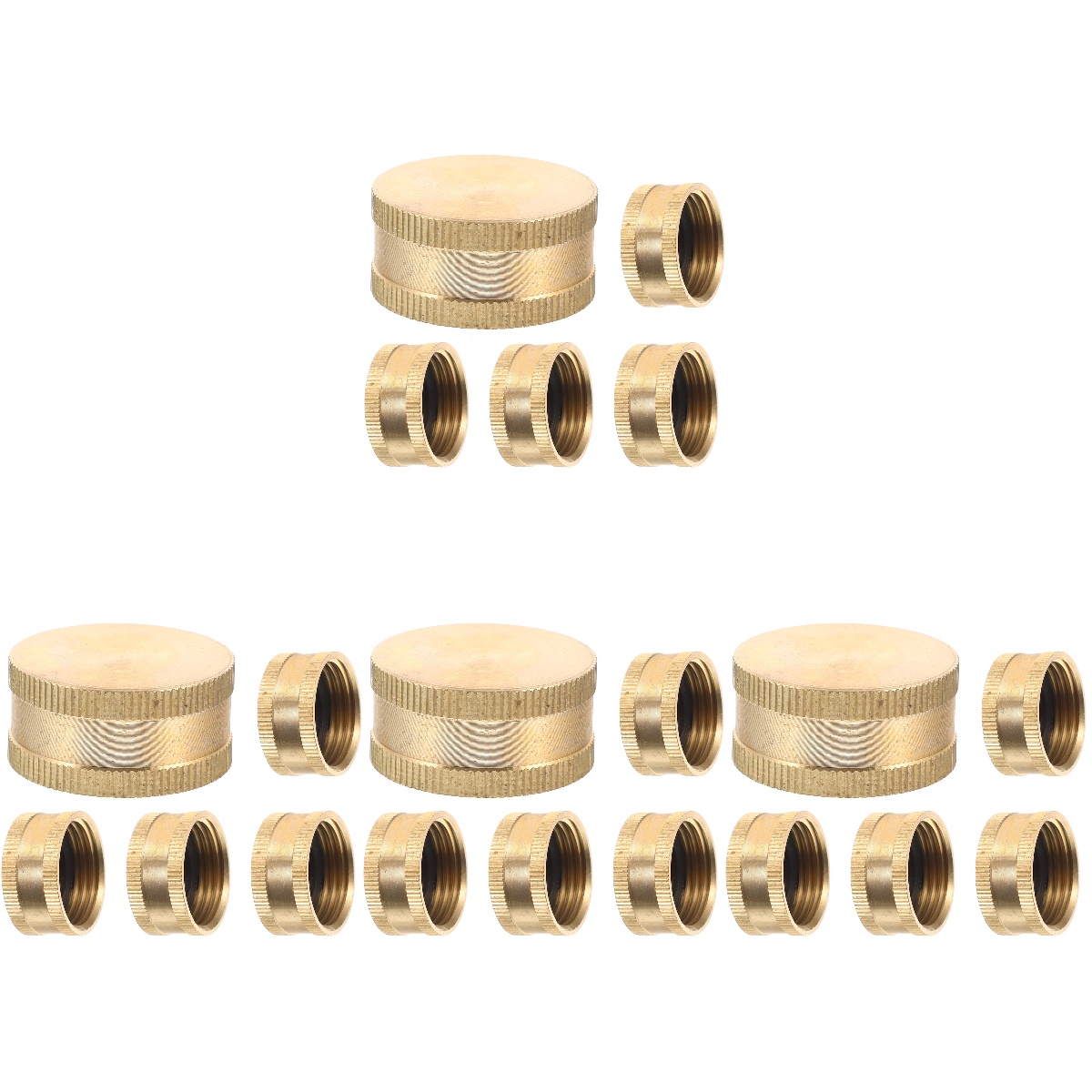 20 pcs Garden Hose Cap 3/4 Hose Female End Cap Hose Female Fitting Cap Spigot Cap