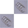 thumbnail image 1 of CIMAXIC Loose Leaf Binder Rings Silver Metal for Craft Use Scrapbook Clips, 1 of 6